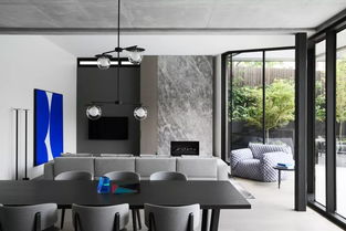 驚艷的高級灰別墅設計，滿滿的藝術格調